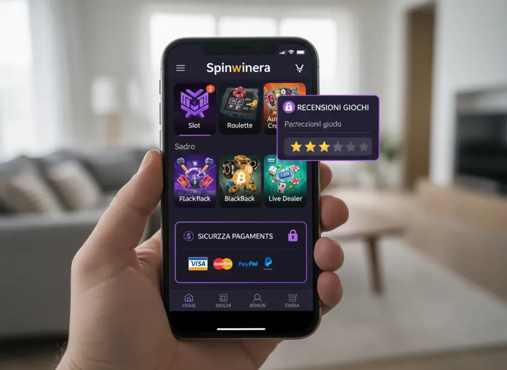 Spinwinera recensioni giochi e sicurezza nei pagamenti