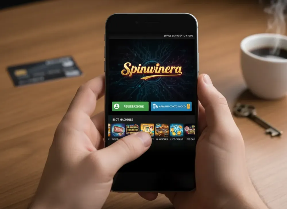 Spinwinera registrazione come aprire un conto gioco